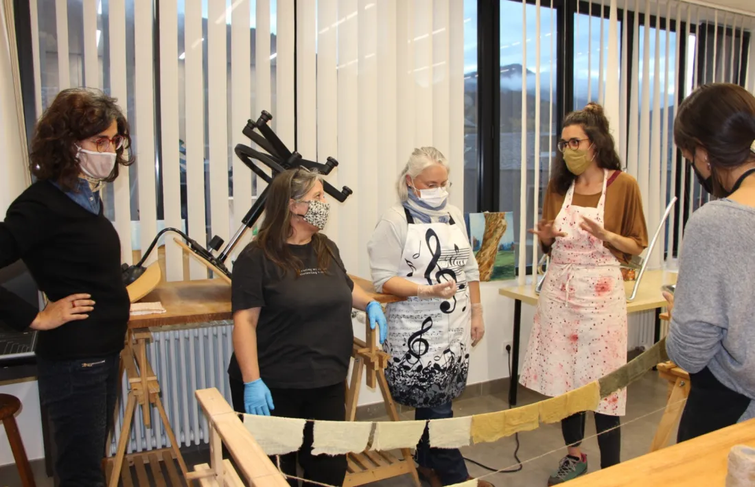 Un taller a la Capsa d'Ordino.