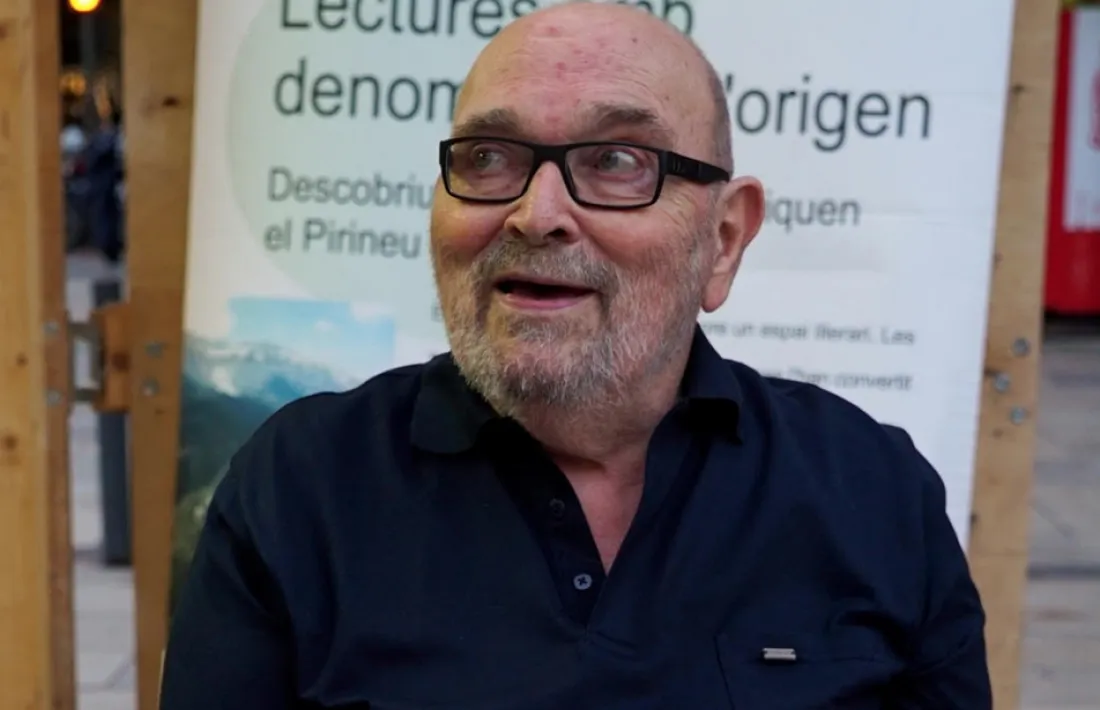 L'escriptor peramolí, protagonista de l'Any Literari al Pirineu.