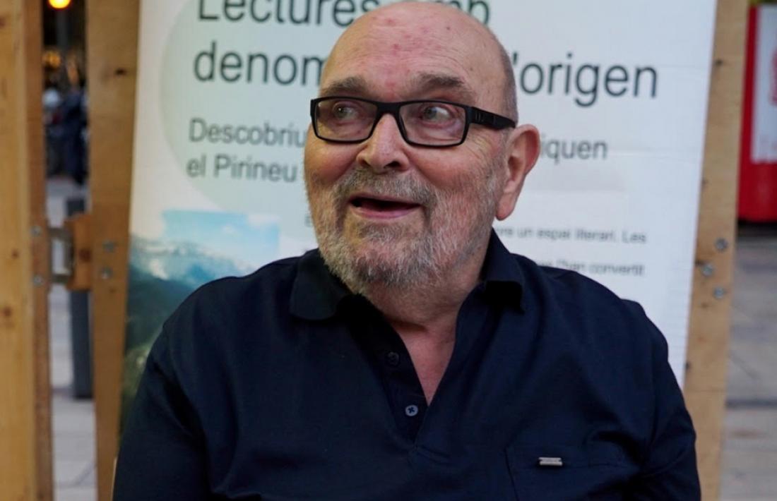 L'escriptor peramolí, protagonista de l'Any Literari al Pirineu.