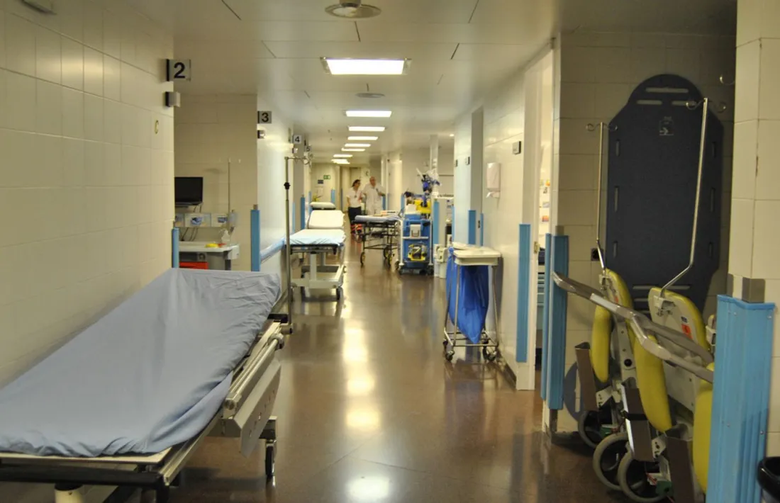 El servei d'urgències de l'hospital Nostra Senyora de Meritxell.