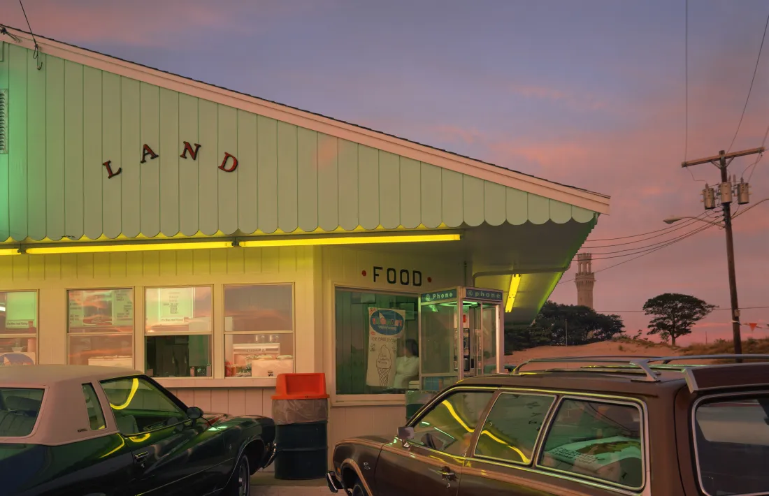 ‘Dairy Land II’ (1976), una de les sèries més icòniques del fotògraf, que també es podrà veure a la Galeria Alta.