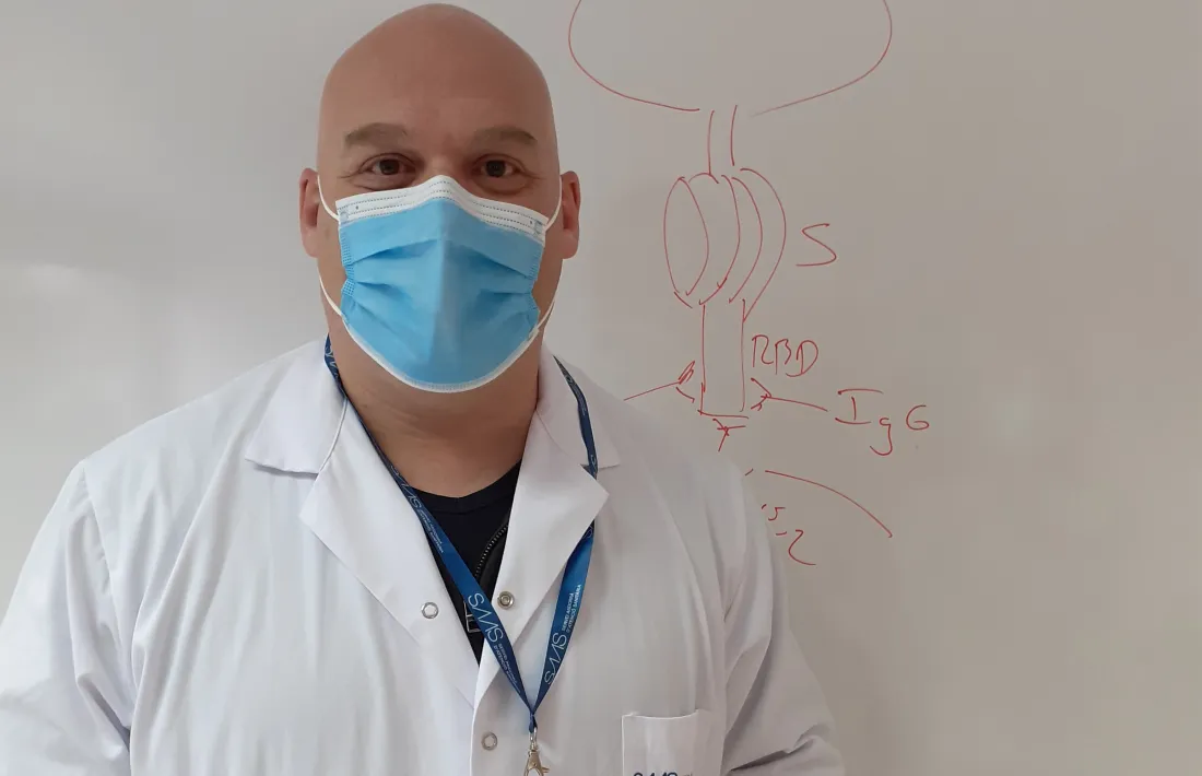 El biòleg i informàtic David Vilanova.