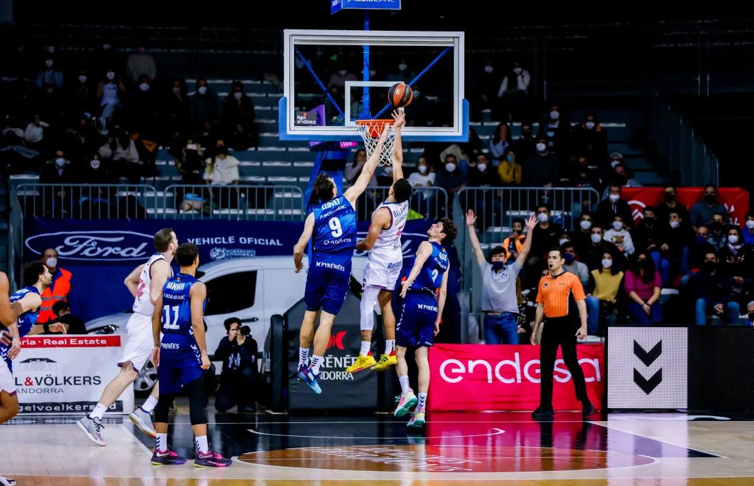 Wade Baldwin IV, base nord-americà del Bitci Baskonia, va anotar la cistella decisiva que va noquejar el BC MoraBanc.