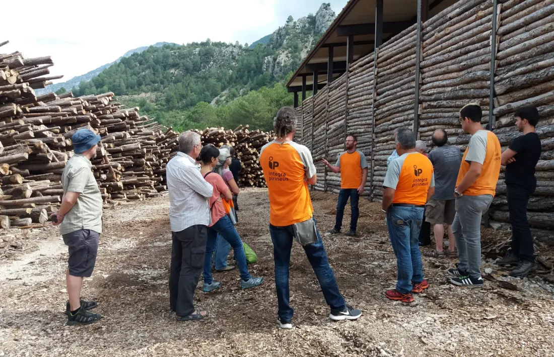  Integra Pirineus treballa en la gestió forestal del major espai natural privat de Catalunya. 