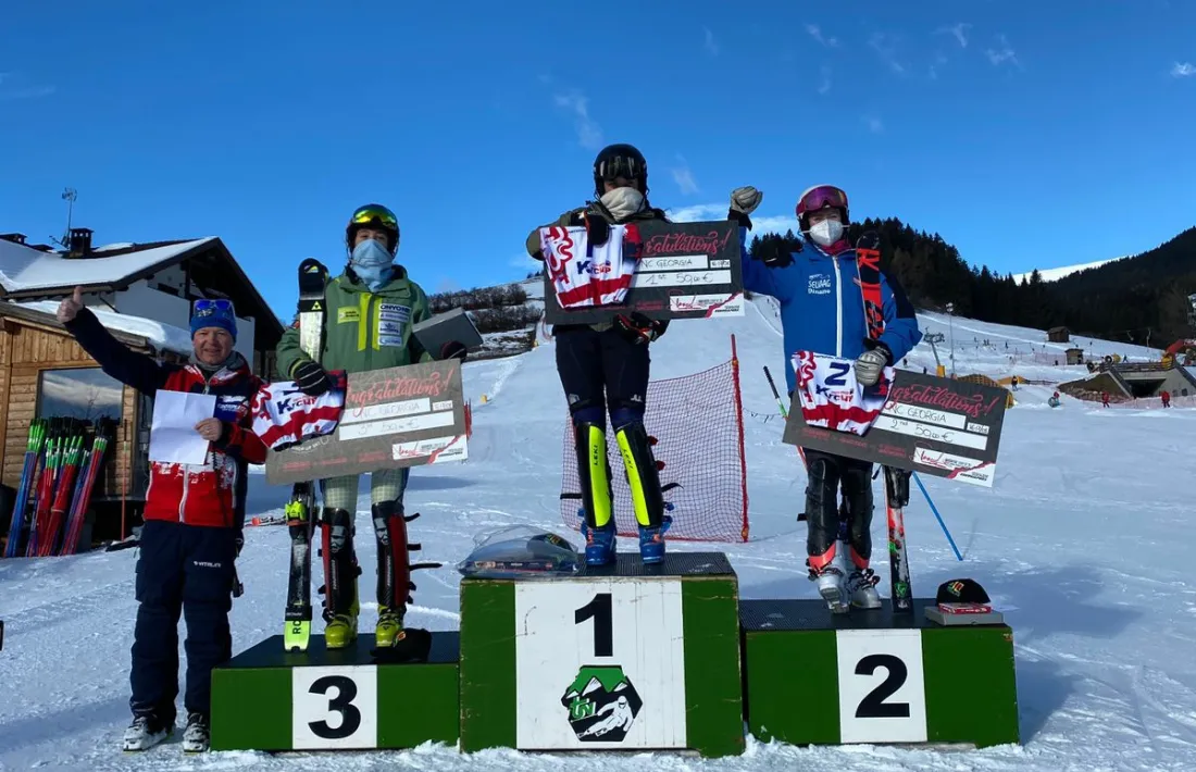 Carla Mijares, al podi de Krontplatz.