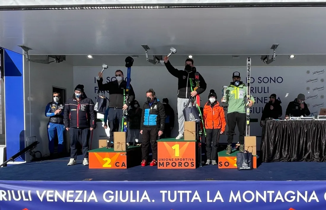 Joan Verdú, al tercer esglaó del podi.