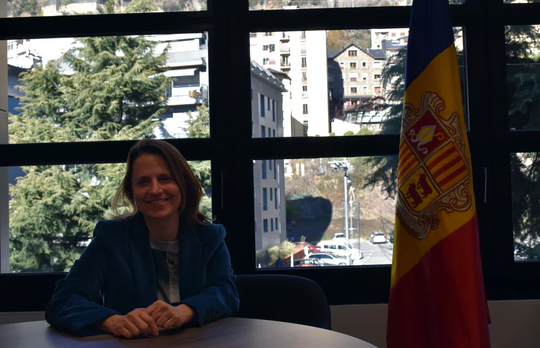 La cònsol major d’Escaldes-Engordany, Rosa Gili.