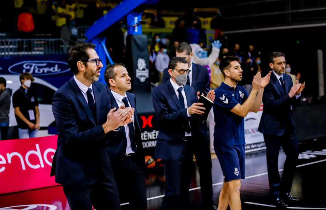 Ibon Navarro ja no dirigirà cap partit més del BC MoraBanc i el substitueix l’andorrà David Eudal.