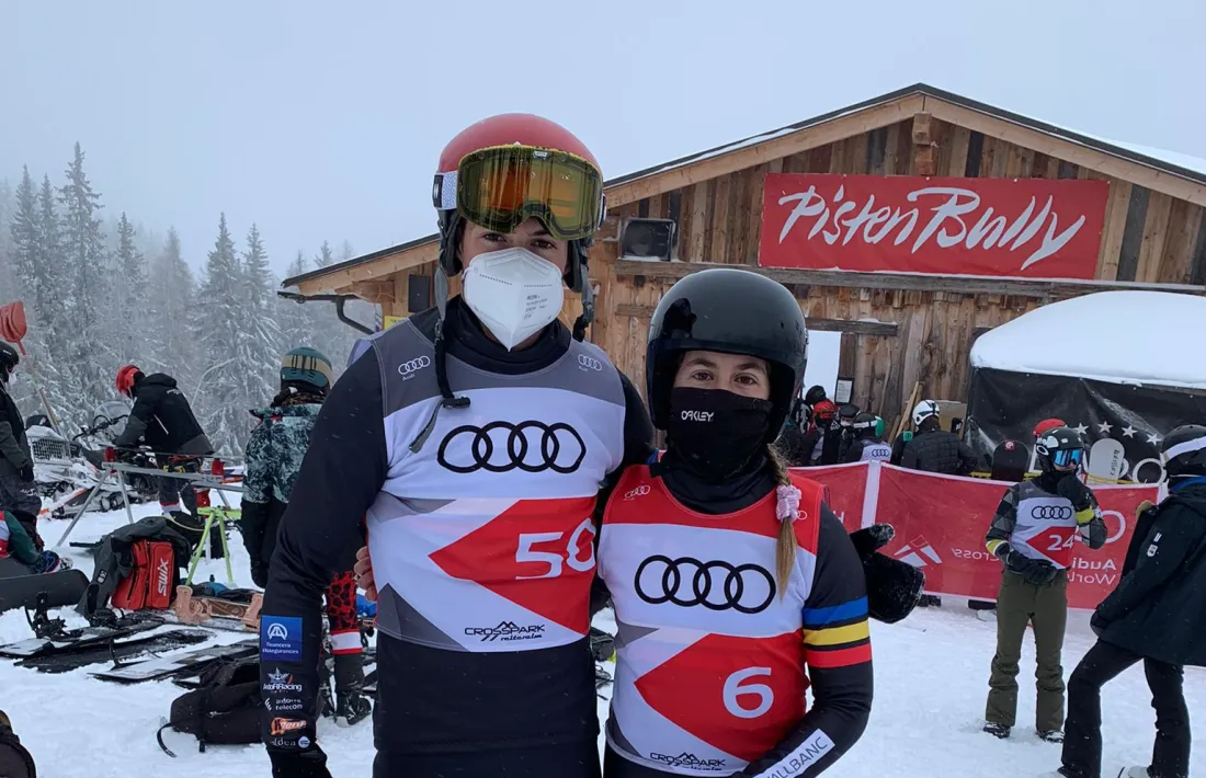 Mario da Cruz i Maeva, a Reiteralm.