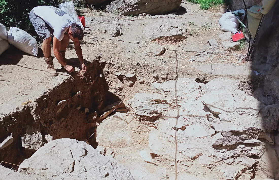 La balma del Llunci.