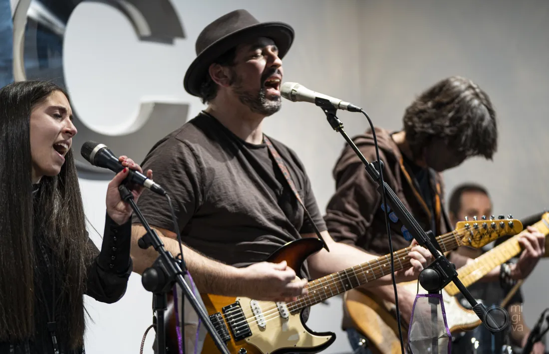 El cantautor massanenc, en la presentació de ‘Líquid’ dissabte a l’FNAC de Barcelona.