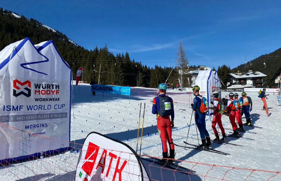 Oriol Olm abans de la sortida.