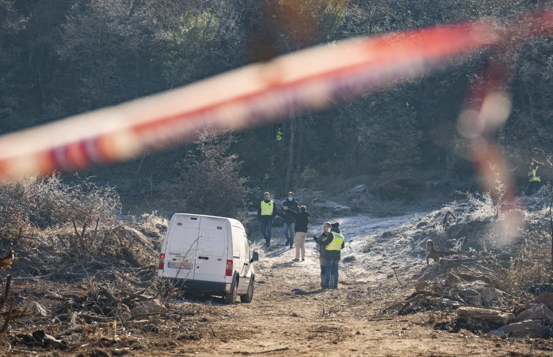 Imatge de la finca on es va trobar el cos sense vida de l’empresari olianès. Segons ha transcendit, estava treballant al lloc amb l’operari que va donar l’alarma. 