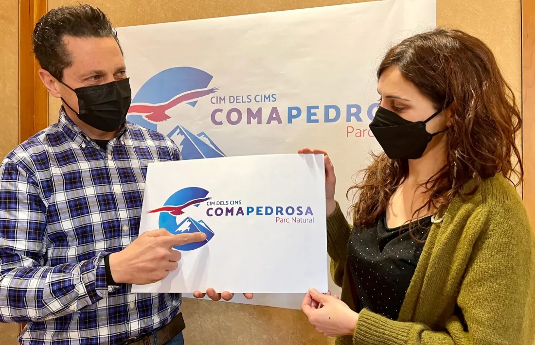La presentació del nou logotip del Parc del Comapedrosa.