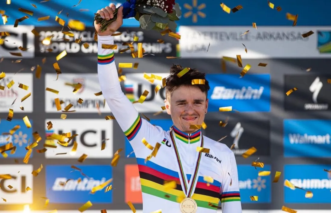 ‘Tom’ Pidcock, amb el títol.