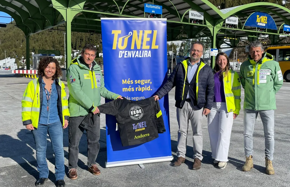 Túnel d’Envalira, amb la FAE.