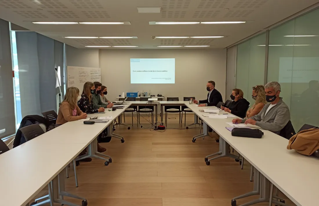 La reunió entre els membres del Sipaag i Liberals d'aquest dilluns.