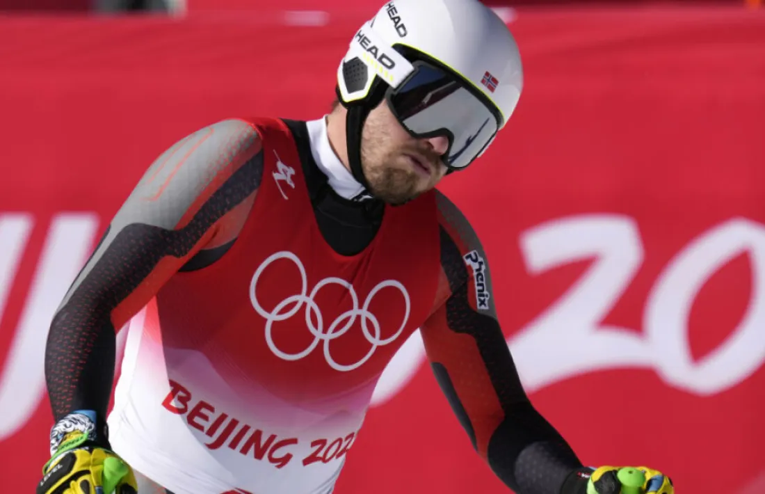 Kjetil Jansrud, tot un campió olímpic, va finalitzar tot just darrere de Joan Verdú.