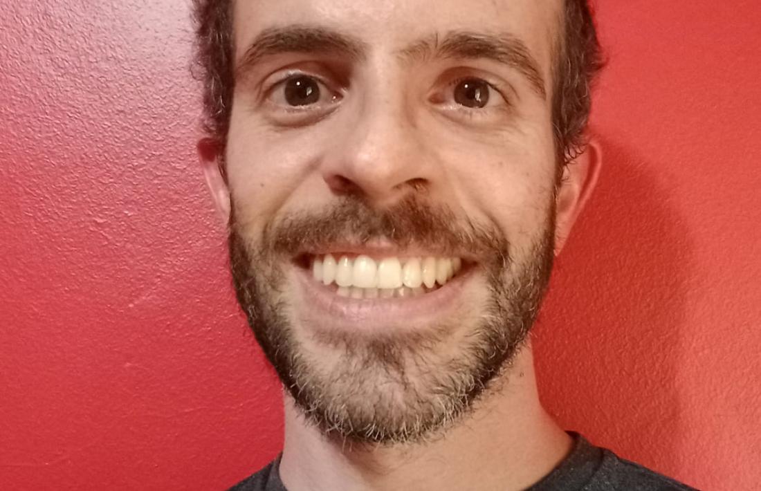 Santiago Roca Iturralde. Envia la foto des d'Argentina: expressa l'emoció que sent amb aquesta recerca, diu amb humor. 