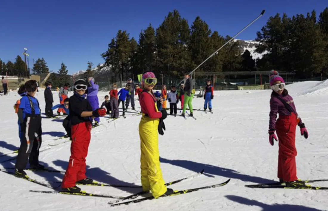 Una edició anterior de la Setmana Blanca d'Andorra la Vella.
