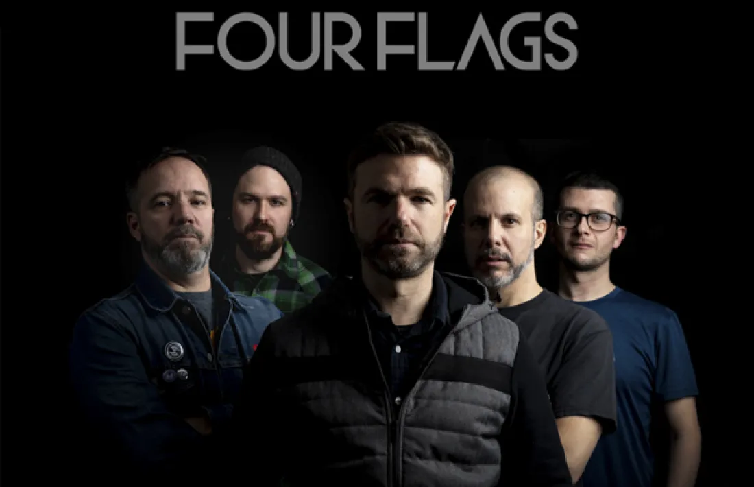 Four Flags són en realitat cinc: Chris D’Annunzio, Matías Campaña, Riccardo Sandrini, Martín Blanco i Lucas Barreiro.