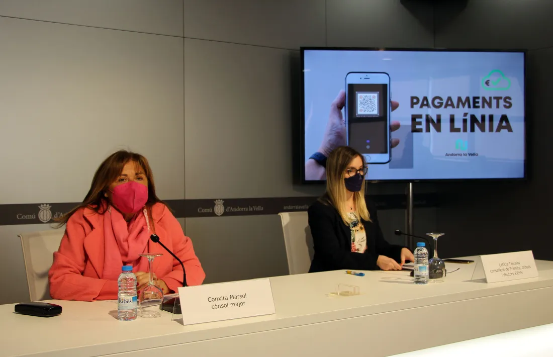 La roda de premsa d'aquest matí.