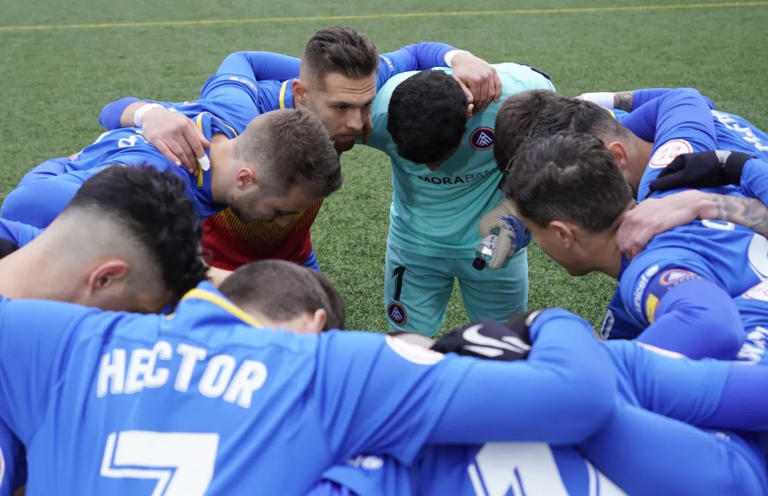 La Covid-19 torna a entrar al vestidor de l’FC Andorra després de jugar contra el Vila-real.