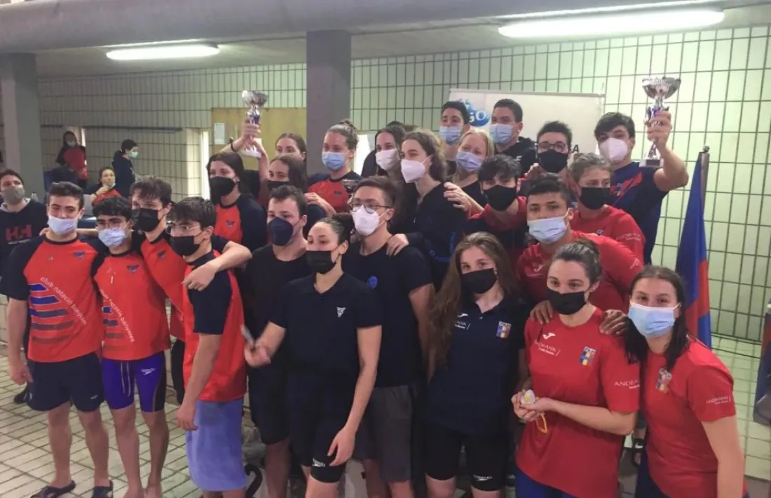 La delegació de la FAN, a Banyoles.