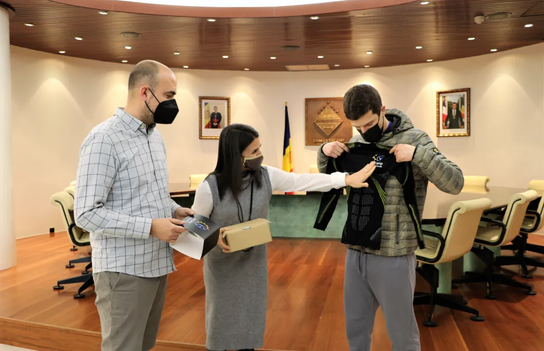 Roger Puig, al Comú d’Encamp.