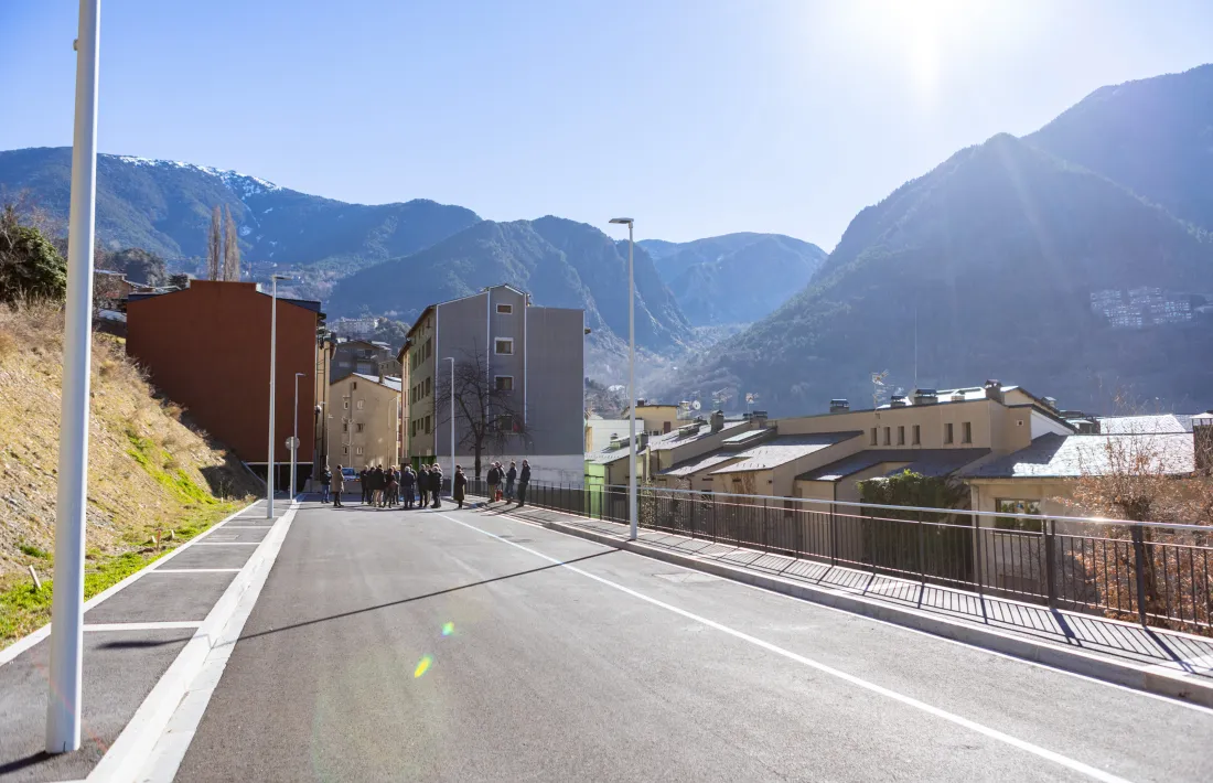 El carrer de l'Étang Salé.