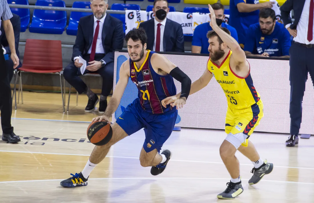 Àlex Abrines, aler del Barça, es tornarà a veure les cares amb David Jelínek, el txec torna després d’una lesió de tres mesos.