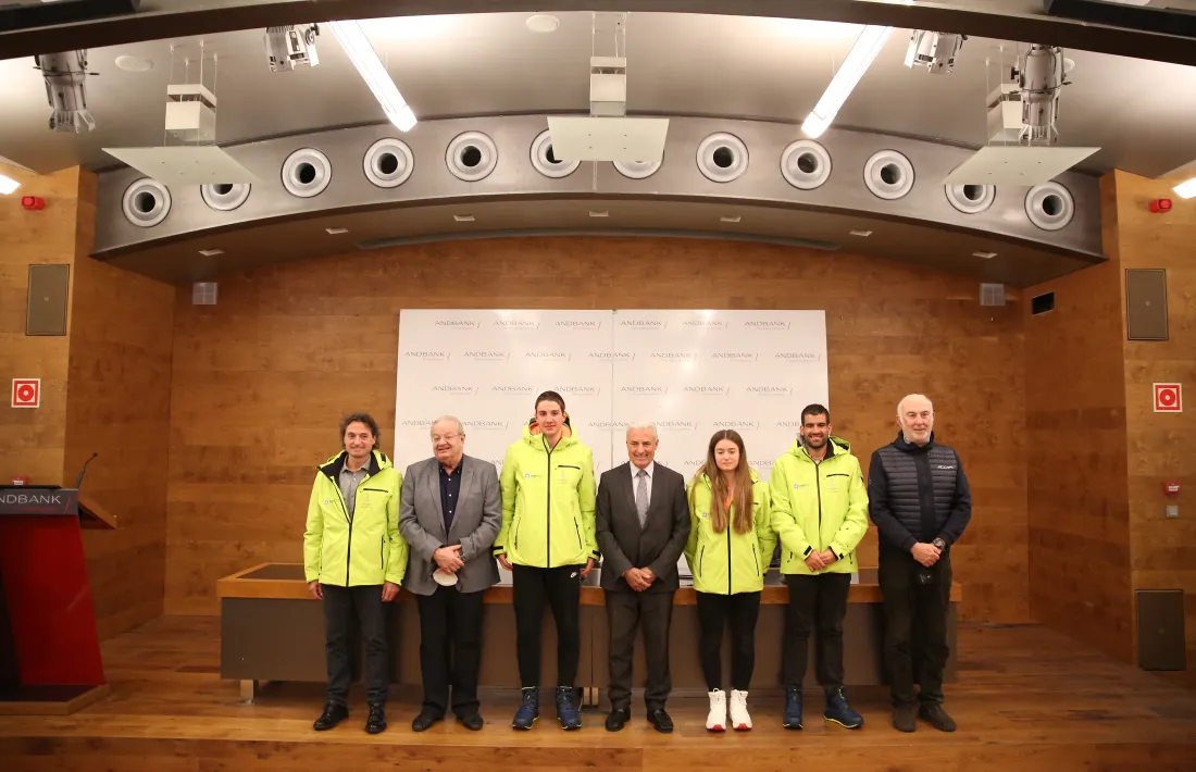 Quim Grioche i Gina del Río, els dos esquiadors de fons que competiran als FOJE.