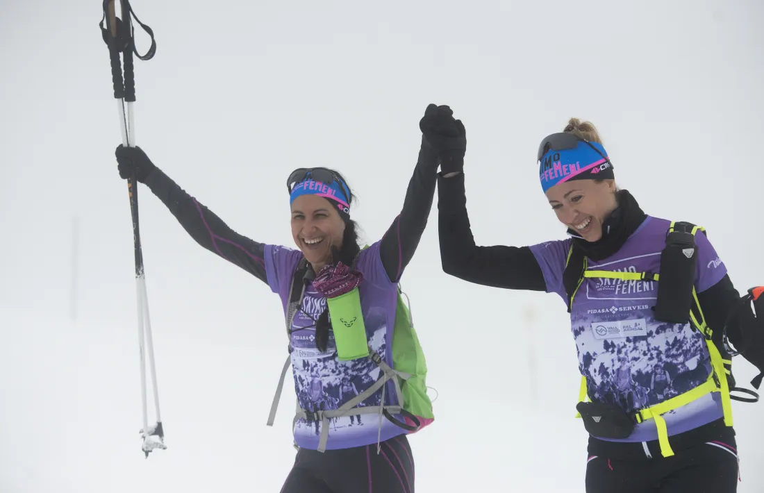 L'Skimo femení va celebrar diumenge la cinquena edició.