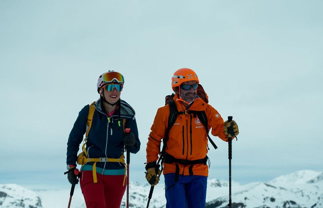 Stefi Troguet i Ferran Latorre, els 'mestres' de l'Skimo Camp.