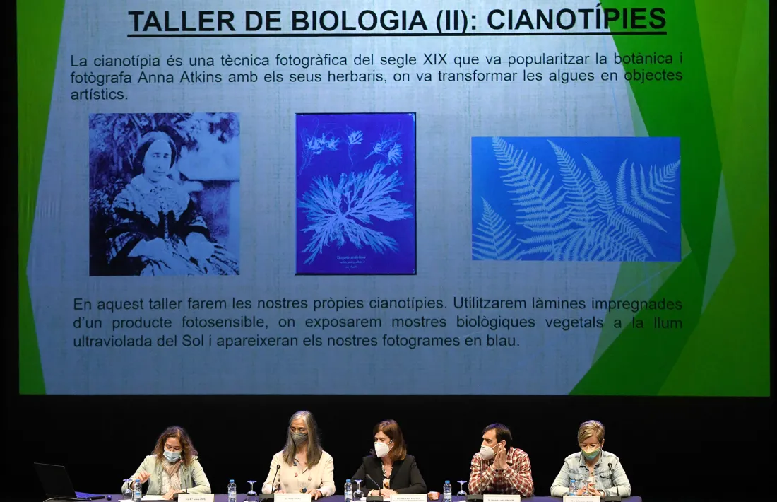 Un moment de la inauguració de la 21 Jornada de les ciències.