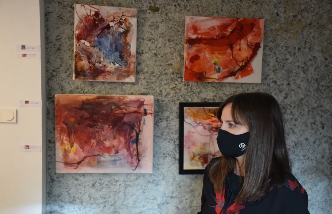 L’autora, a L’Estudi.