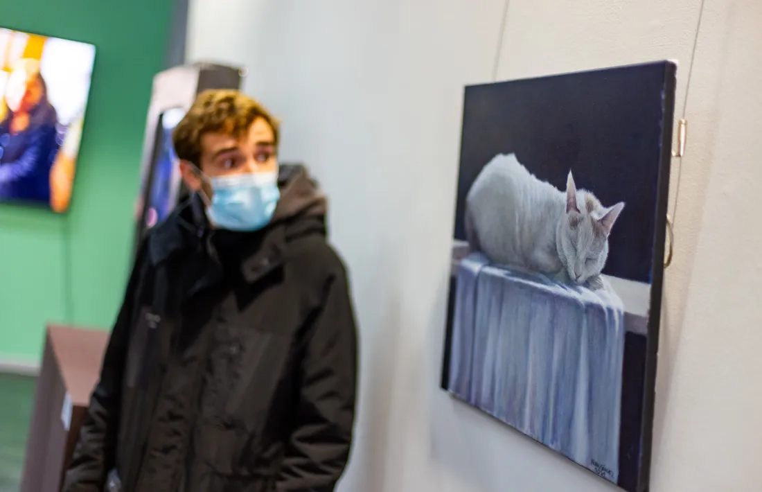 Arnau Sánchez comparteix amb Sergi Mas la fascinació pels gats.