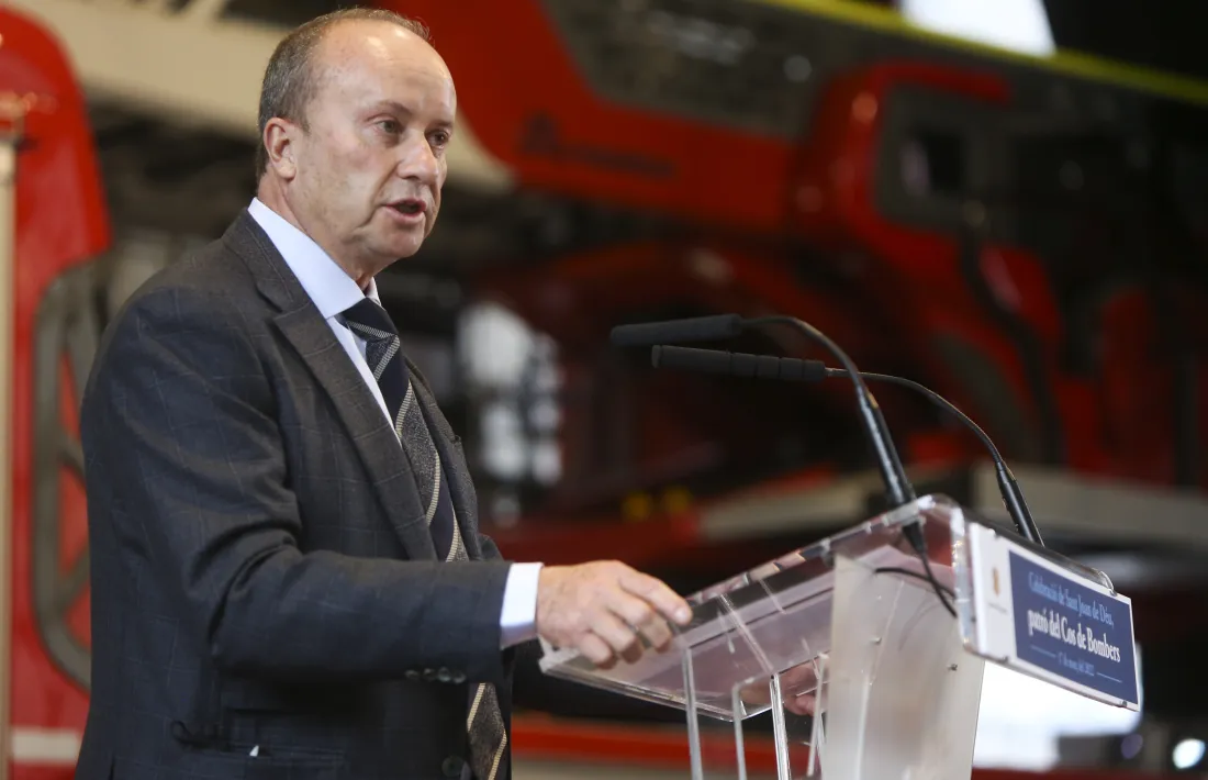 El ministre de Justícia i Interior, Josep Maria Rossell.