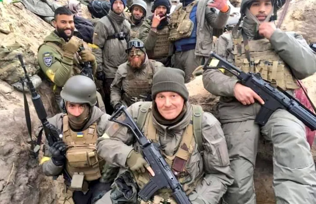 L’exèrcit ucraïnès va anunciar fa una setmana l’arribada dels primers voluntaris de la Legió Internacional de Defensa Territorial.