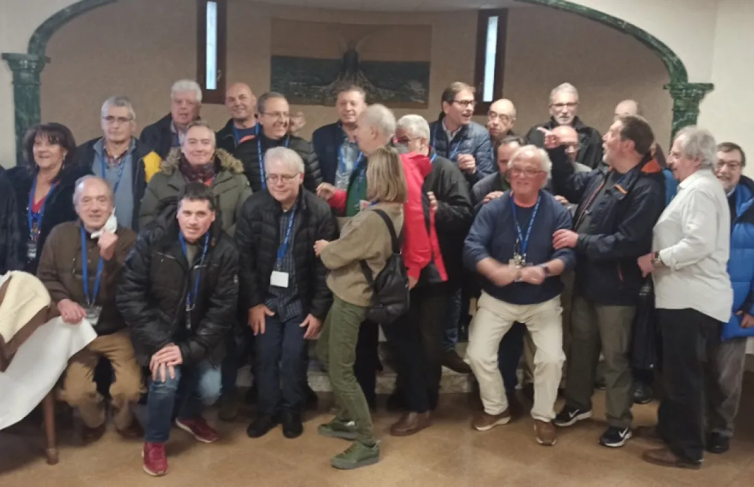 La Trobada Racing va comptar amb 142 assistents al restaurant Grions.