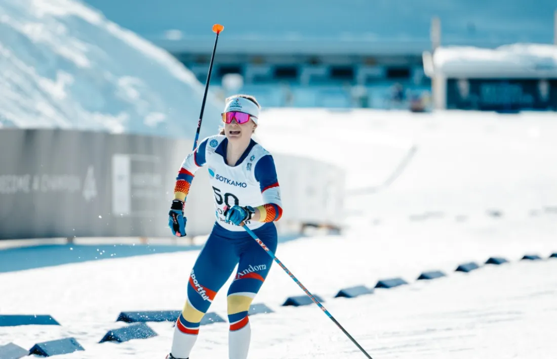 Gina del Rio, als 7,5 quilòmetres.
