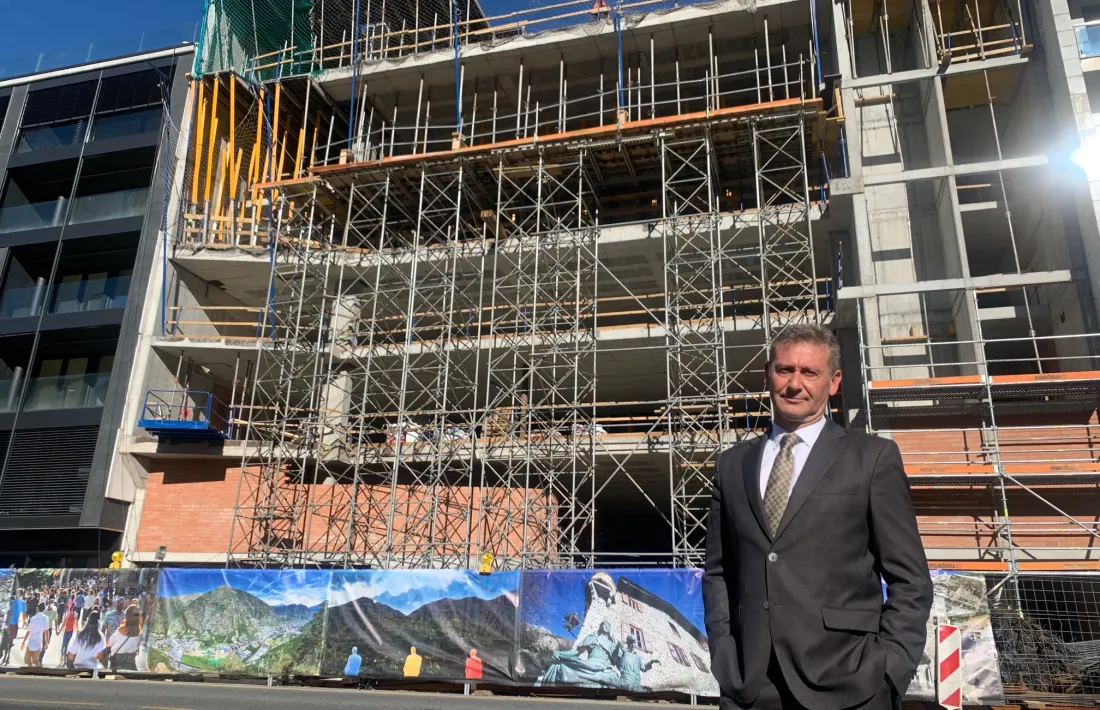 El director del casino, Josep Dos Santos.