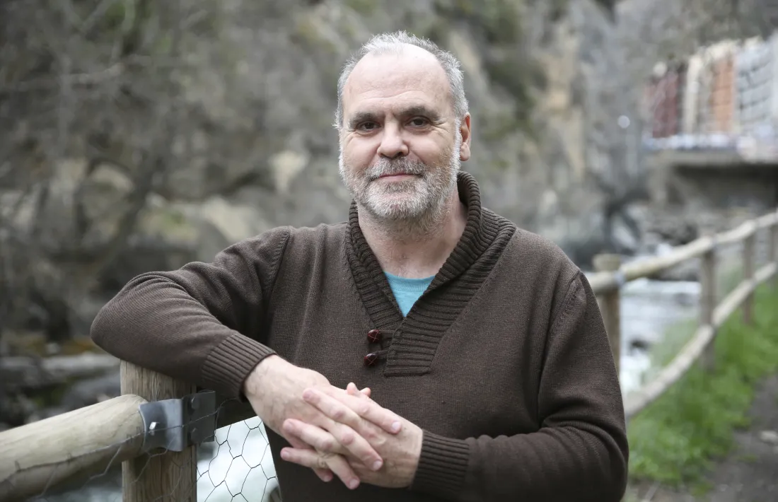 El poeta Joan Ramon Marina.