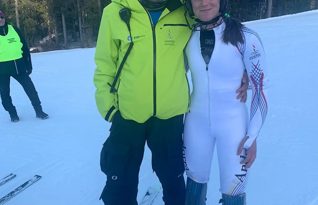 Íria Medina, als FOJE de Vuokatti.