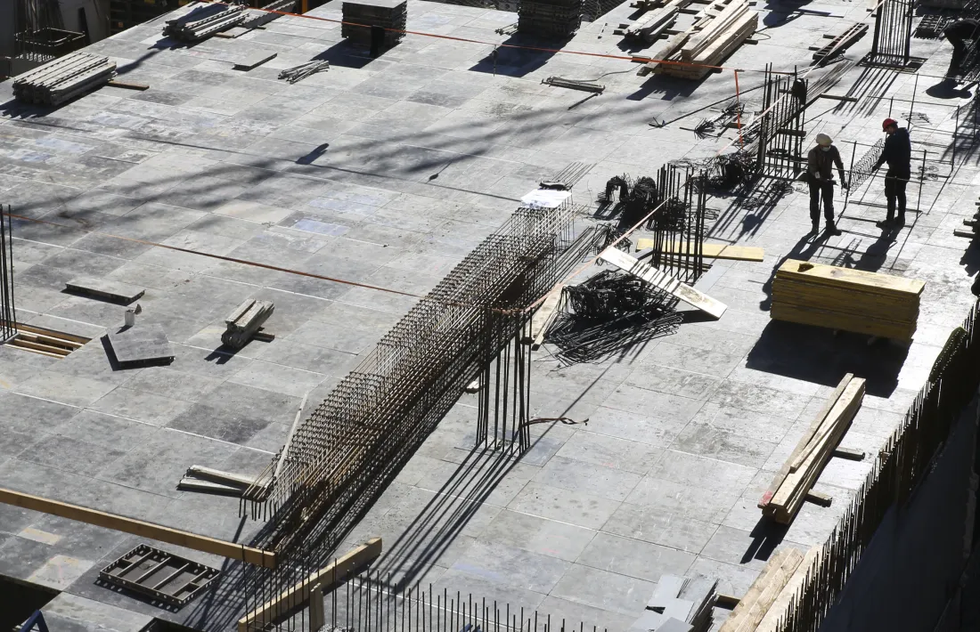 El sector de la construcció va liderar la recuperació de l’economia nacional amb un creixement del 23,5%.