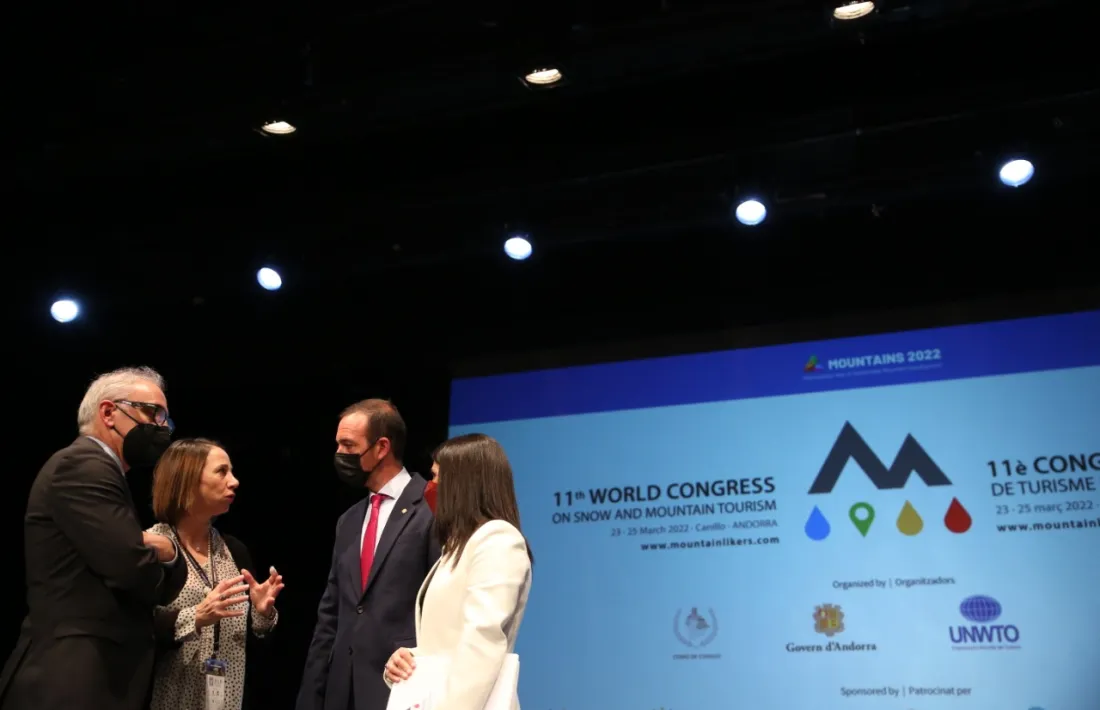 Un moment de la cerimònia de clausura del Congrés, aquesta tarda. 
