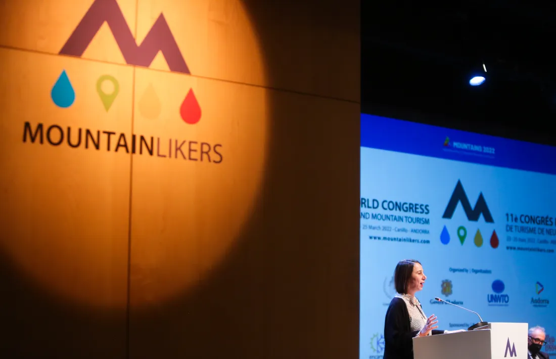 La directora del Departament Regional per a Europa de l'OMT, Alessandra Priante.