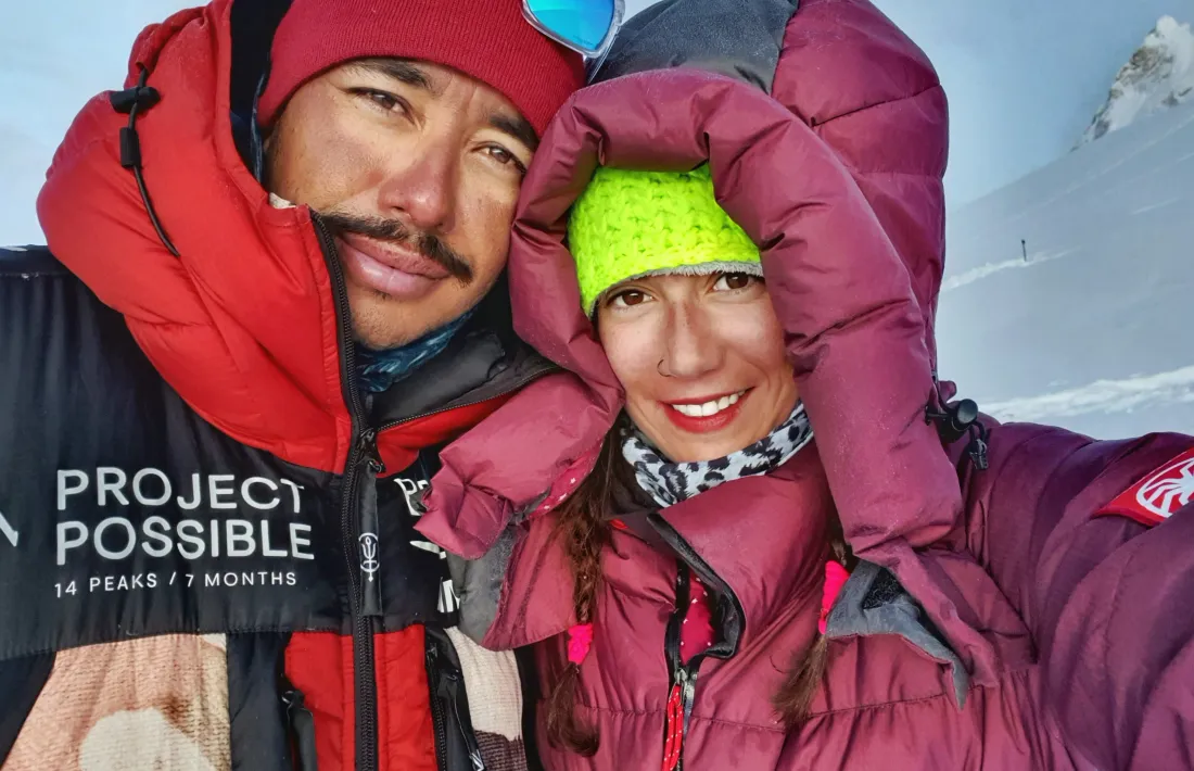 Nirmal Purja, més conegut com a ‘Nims’, llegenda viva de l’alpinisme ‘fitxa’ Stefi Troguet per formar expedició per buscar fer cim al Broad Peak i al K2.