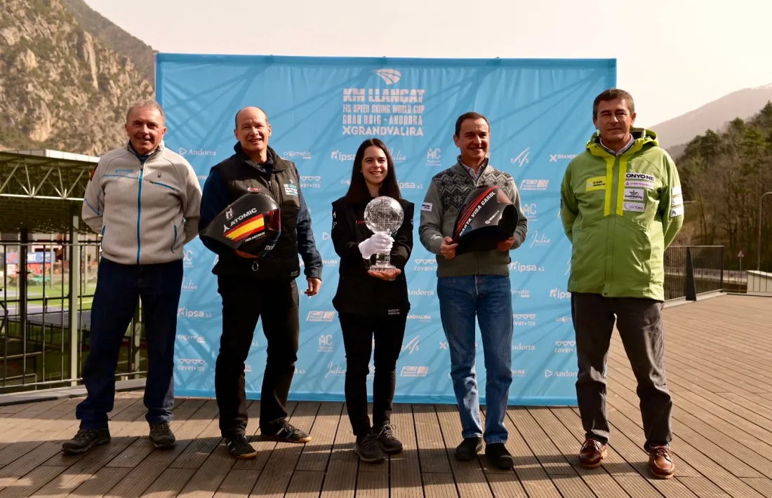 La presentació de les finals de la Copa del Món de Quilòmetre Llançat a Princiesport.