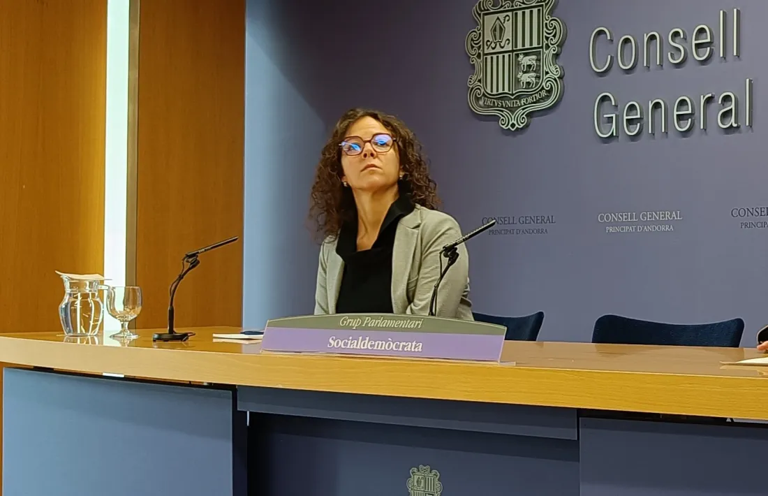 La consellera Judith Salazar.